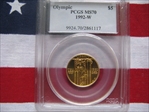 1992-W $5 Olympic MS70